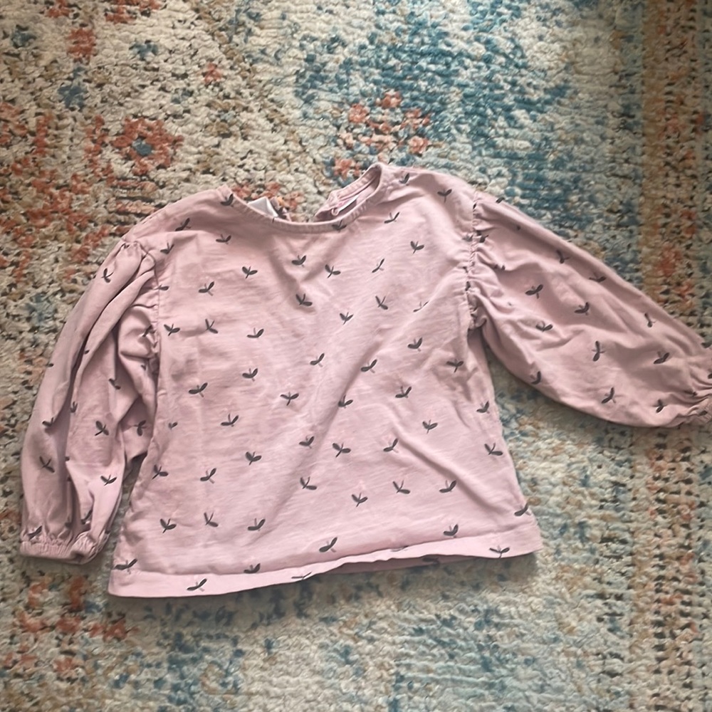 Zara baby girl top.